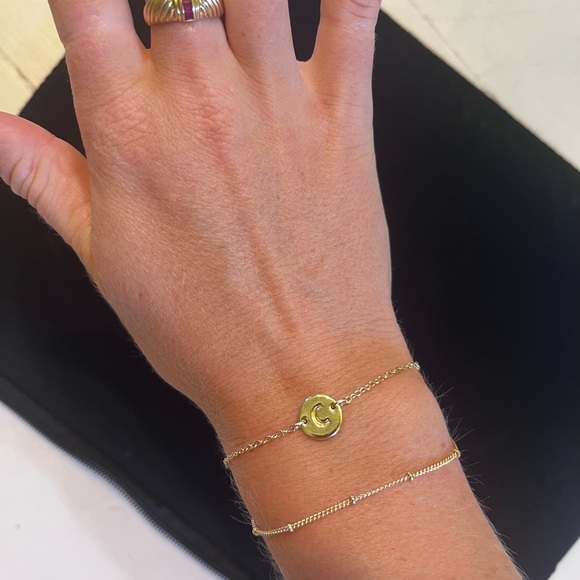 Dainty Gorjana-inspired Bracelt Pair - Picture 2 of 4